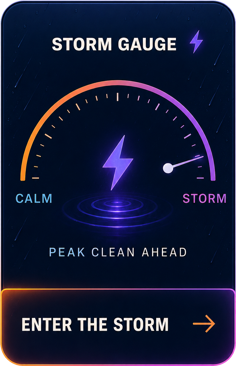 Touchless Storm Zone — enter Washie’s touchless automatic car wash